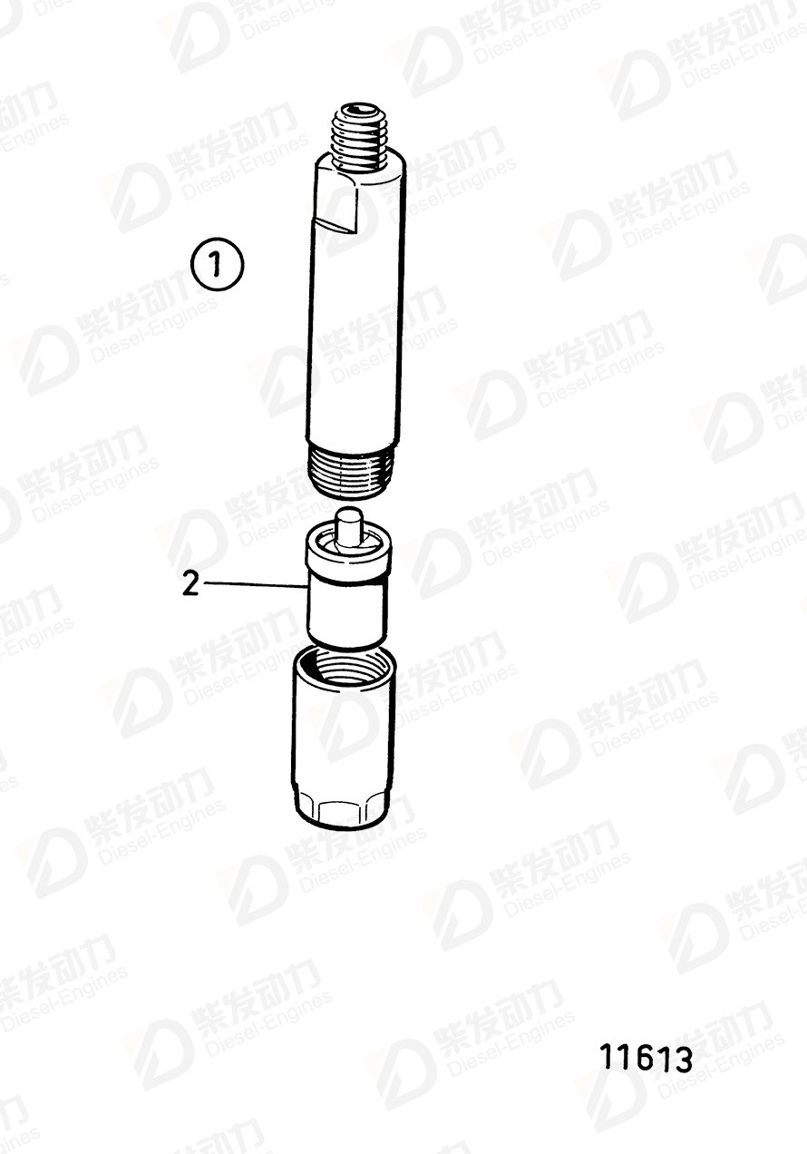 VOLVO Injector 477650 Drawing